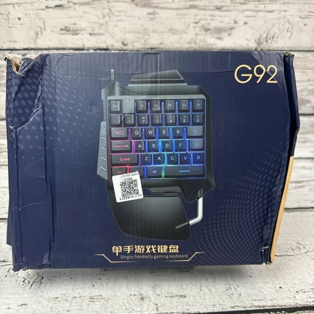K-Snake One-Handed Gaming Keyboard RGB Backlit Mechanical Keypad‎